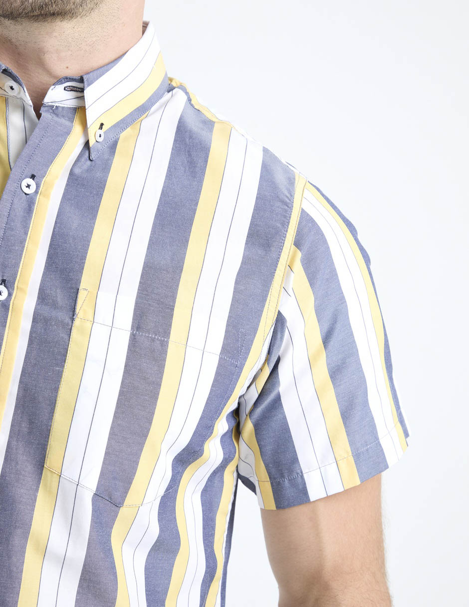 Camisa casual Regent Street manga corta para hombre