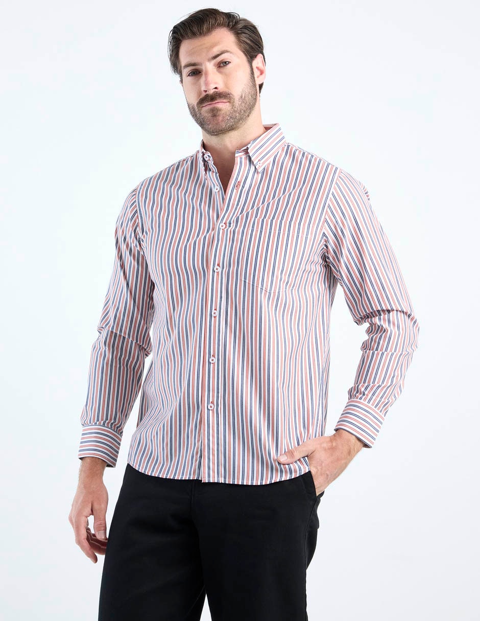 Camisa casual de algodón para hombre 1