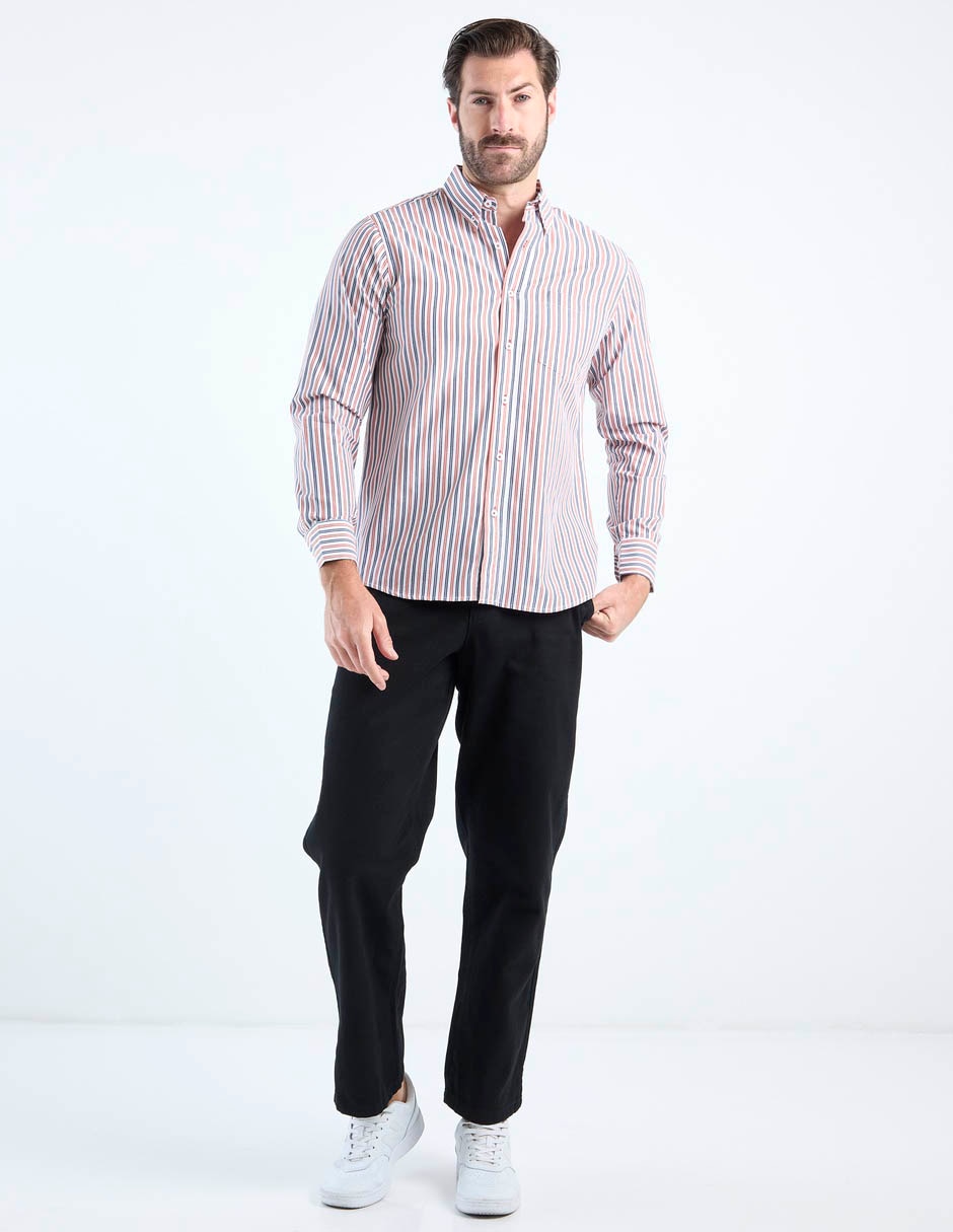 Camisa casual de algodón para hombre 8