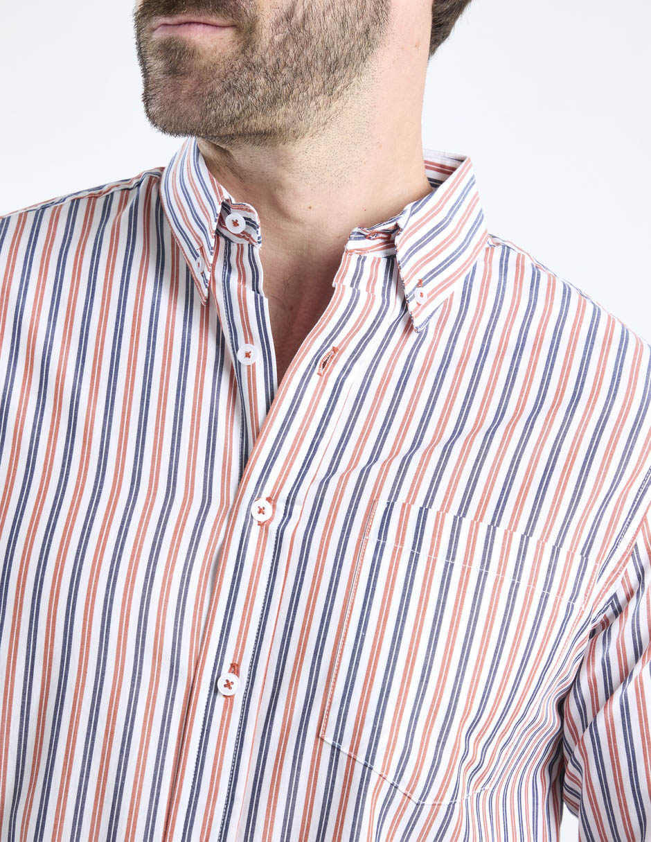 Camisa casual de algodón para hombre 9