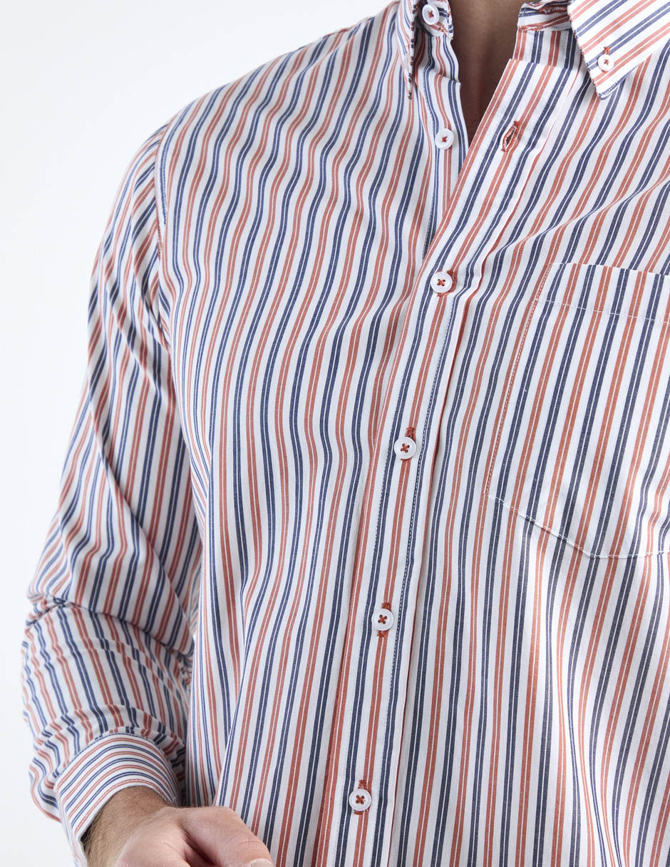 Camisa casual de algodón para hombre 10