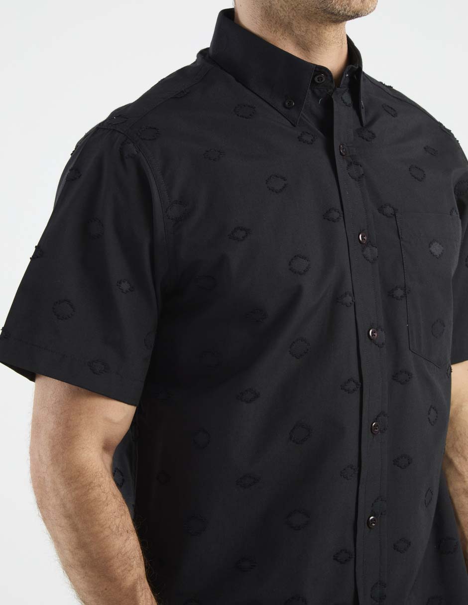 Camisa casual manga corta para hombre 9
