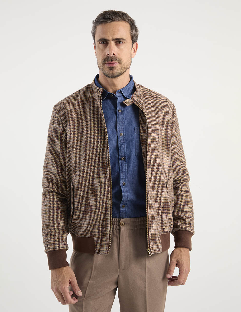 Chamarra casual con bolsillos para hombre Chamarra casual con bolsillos para hombre