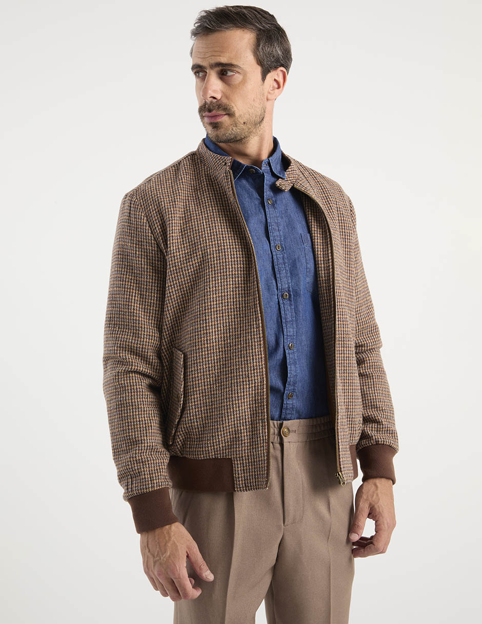 Chamarra casual con bolsillos para hombre 5