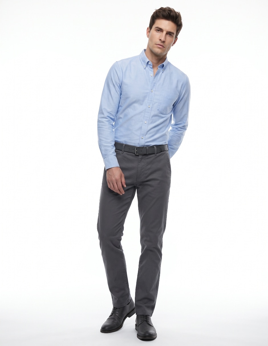 Pantalón casual de algodón para hombre Pantalón casual de algodón para hombre