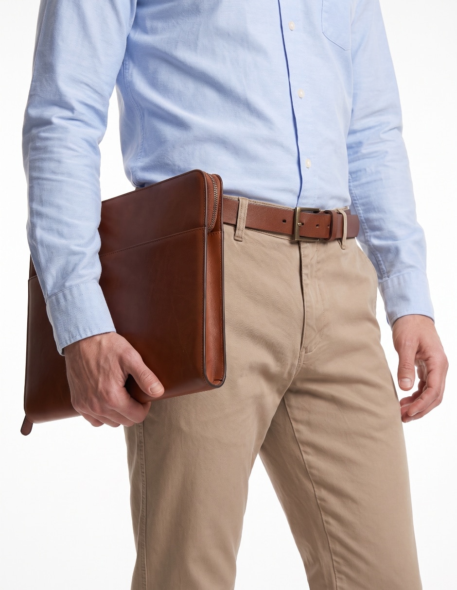 Pantalón casual de algodón para hombre 4