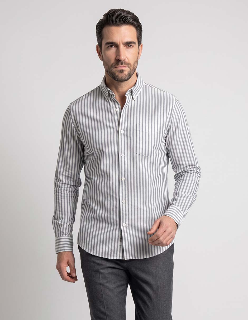 Camisa manga larga para hombre Camisa manga larga para hombre