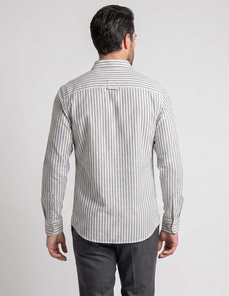 Camisa manga larga para hombre 2