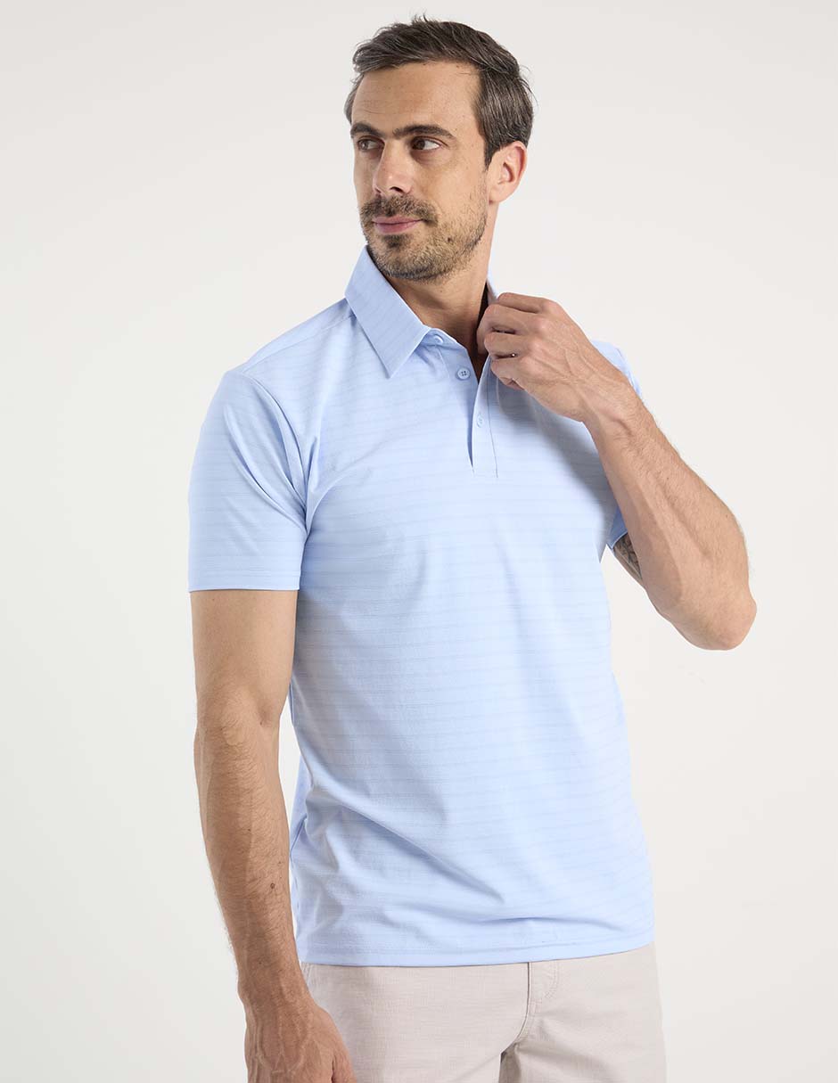 Playera tipo polo Jbe para hombre