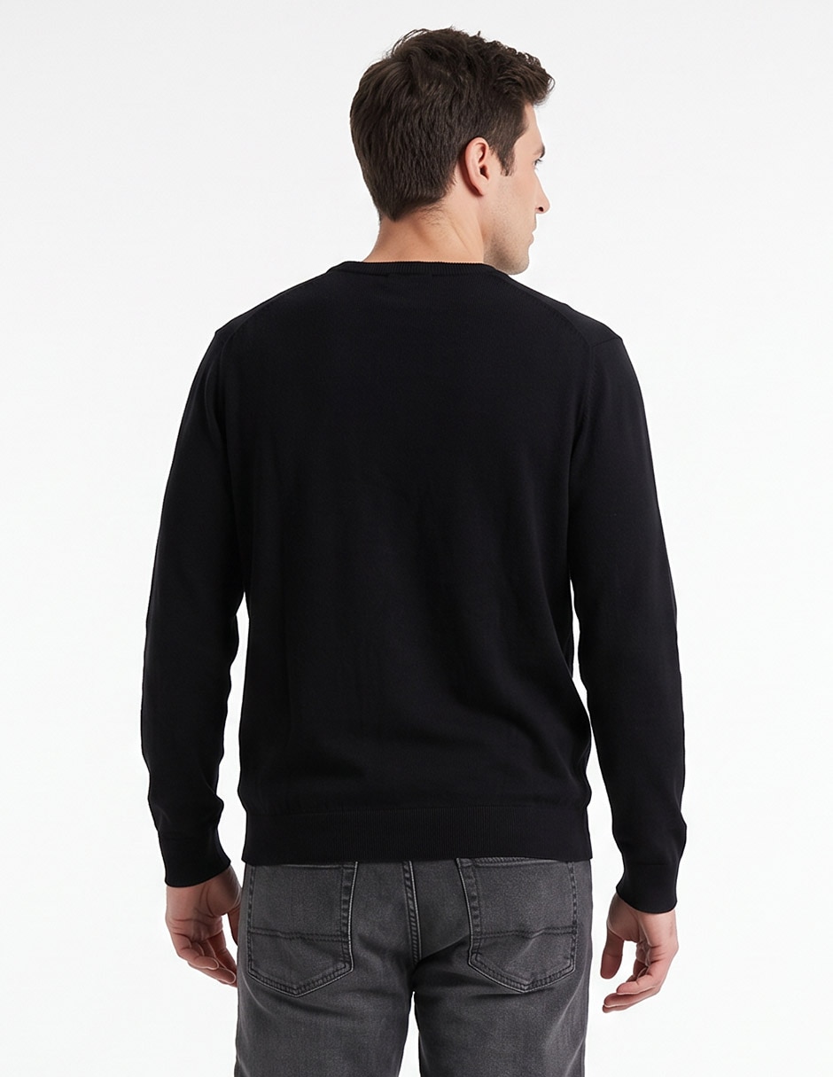 Suéter cuello redondo para hombre 2