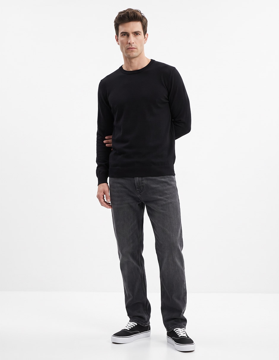 Suéter cuello redondo para hombre 3