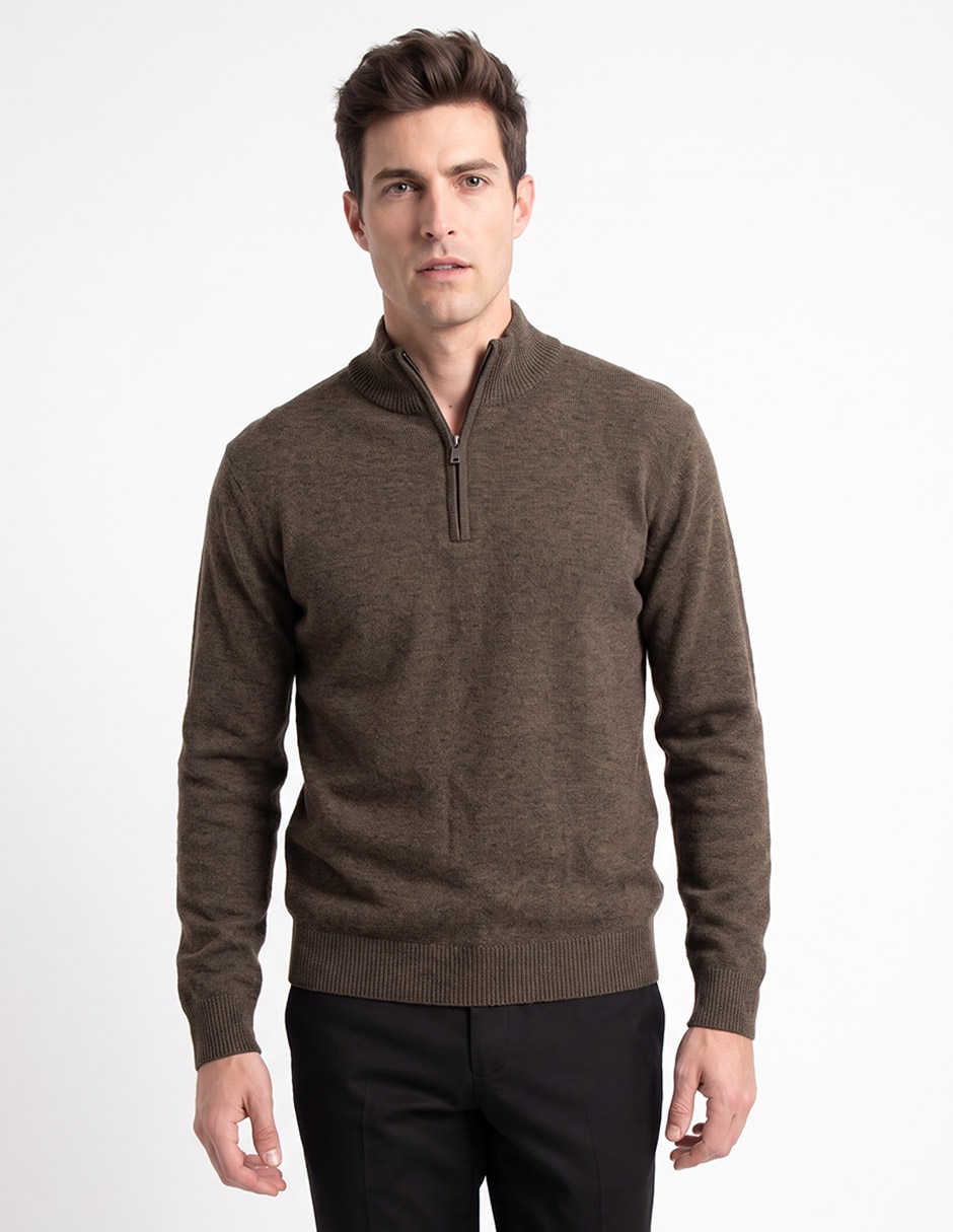 Suéter cuello alto para hombre