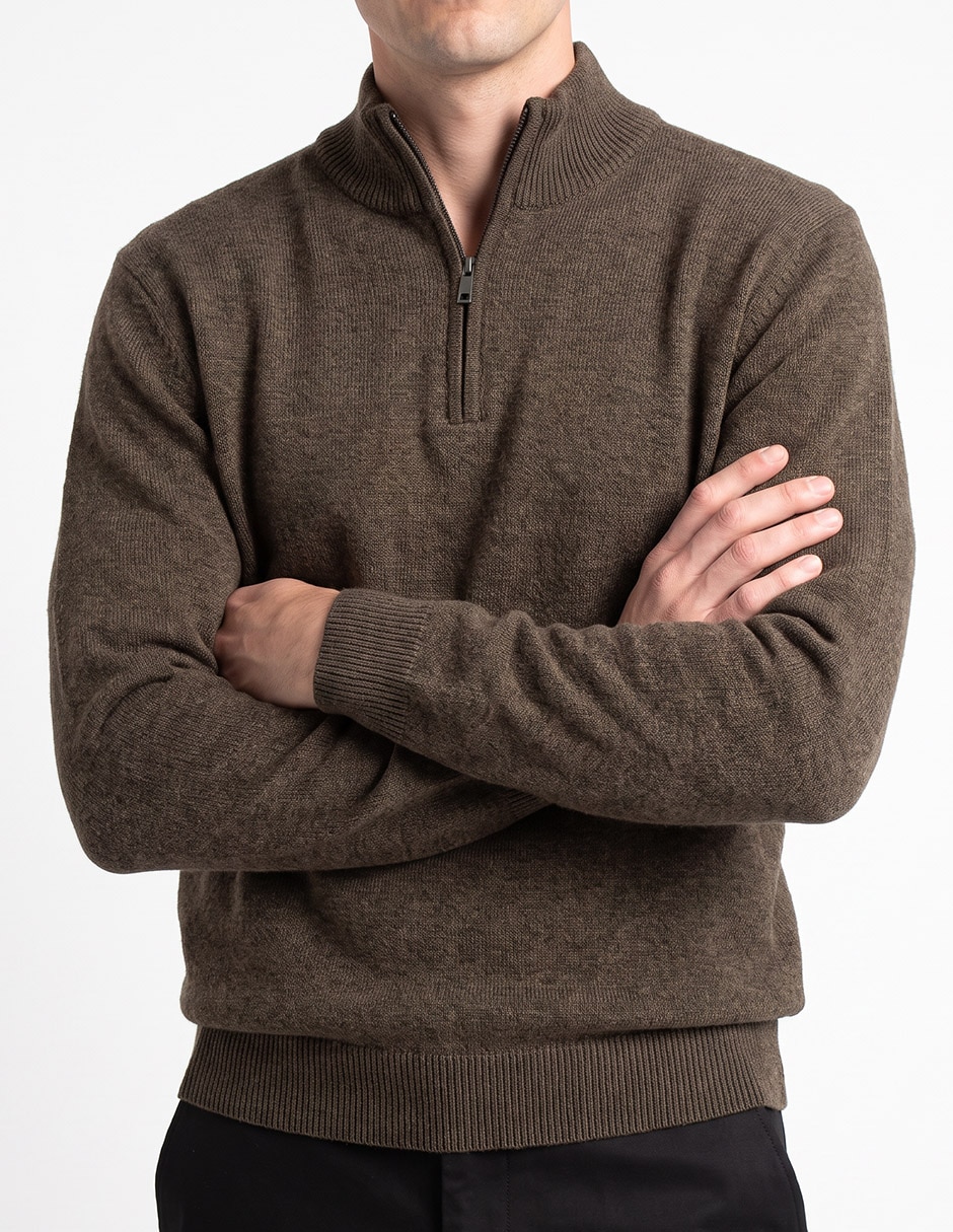 Suéter cuello alto para hombre 4