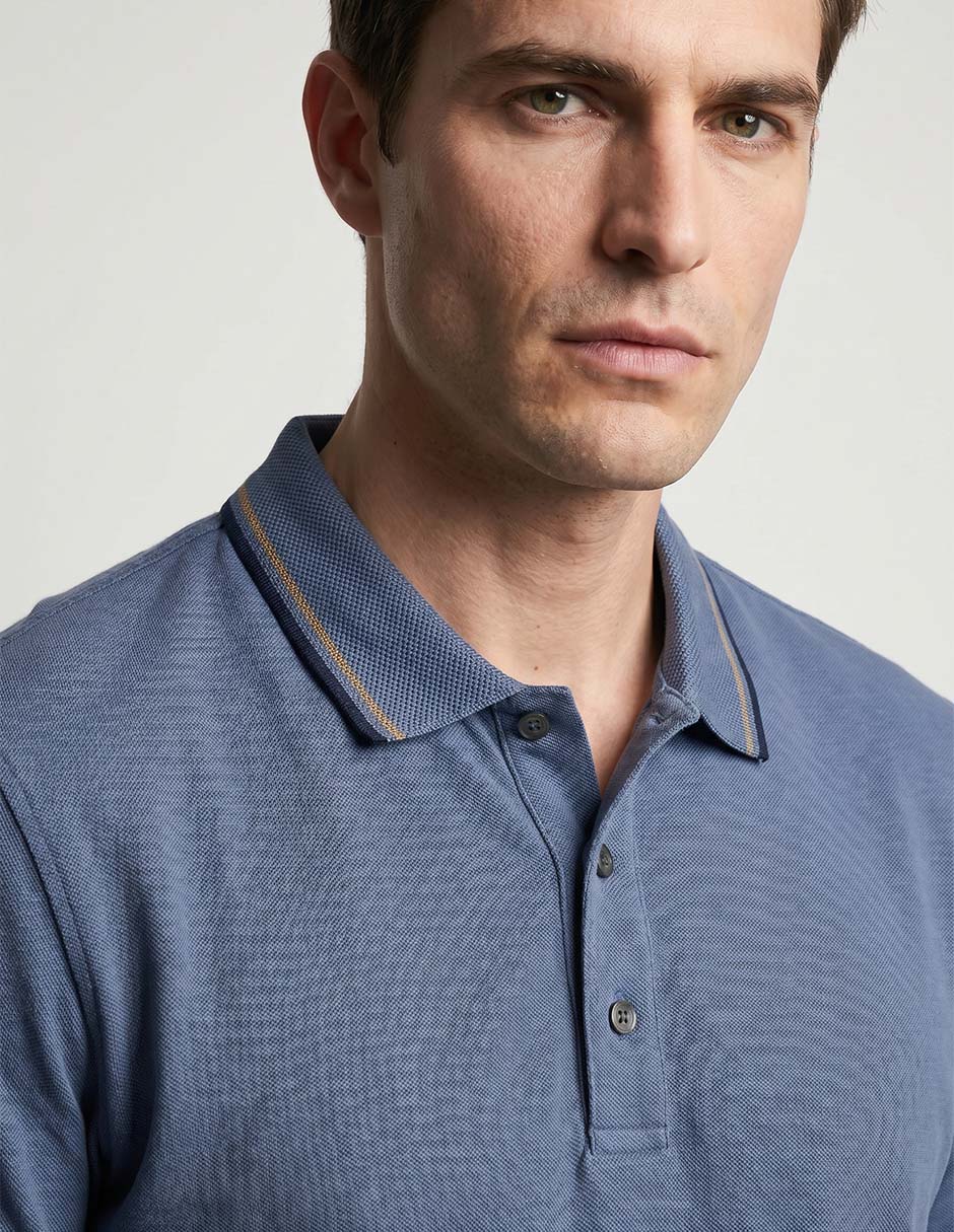 Playera cuello polo para hombre 3