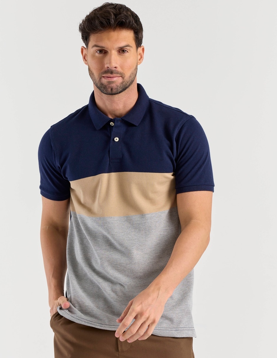 Playera tipo polo regent street para hombre