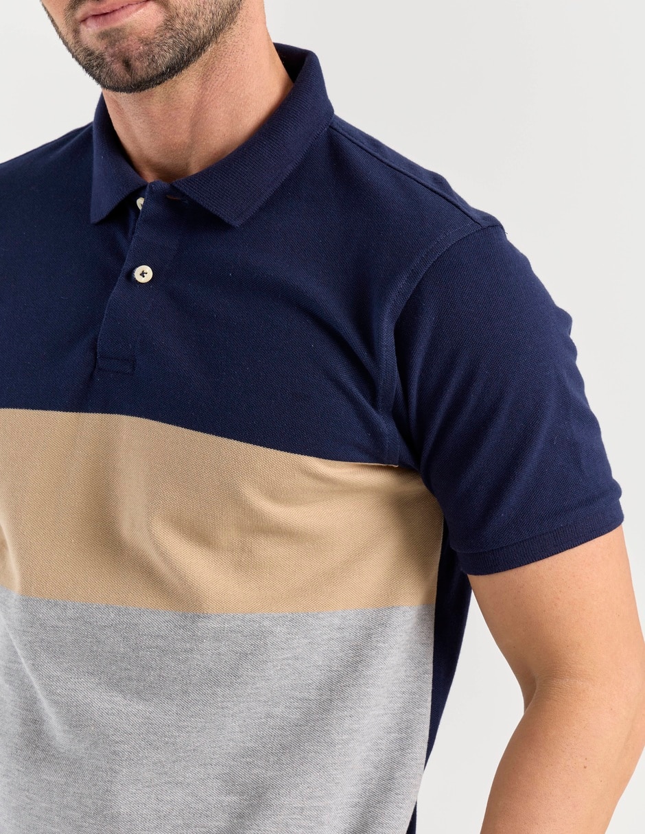Playera tipo polo regent street para hombre