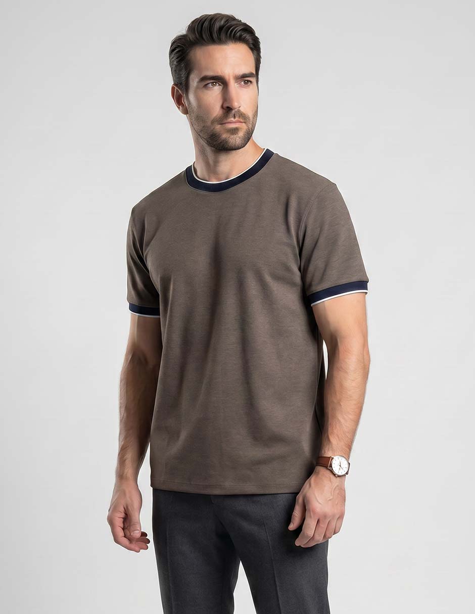 Playera cuello redondo para hombre Playera cuello redondo para hombre