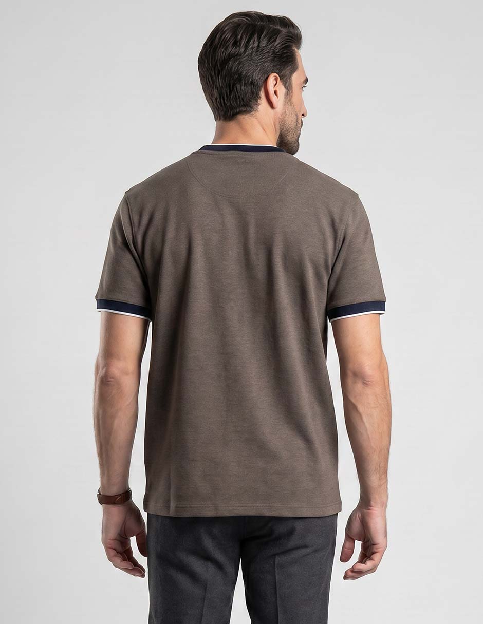Playera cuello redondo para hombre 2