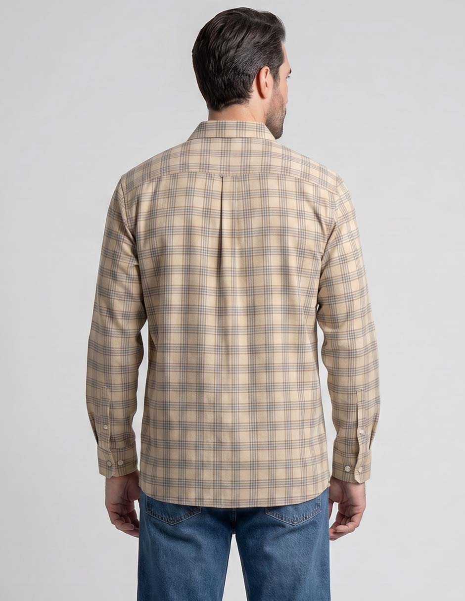 Camisa manga larga para hombre 2