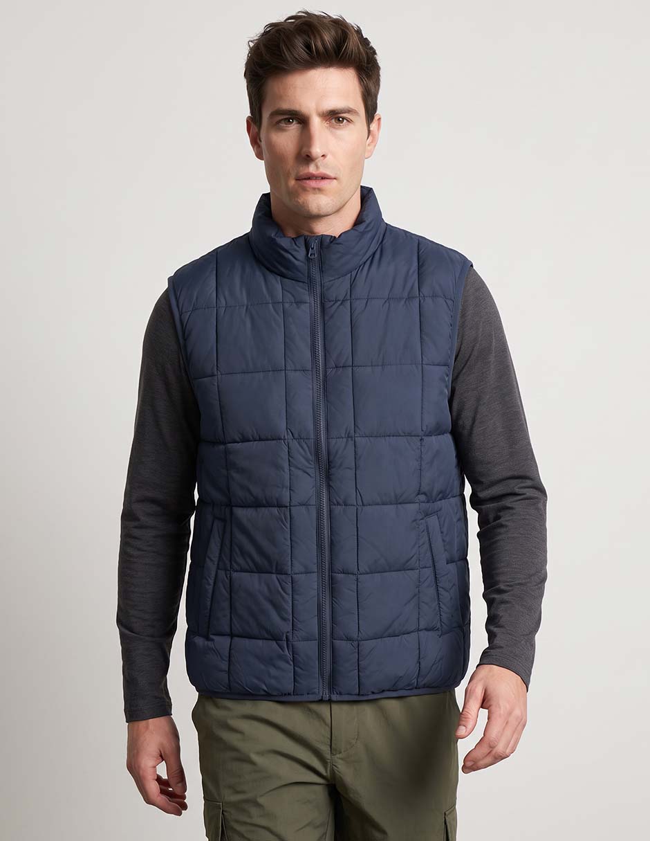 Chaleco con bolsillos para hombre