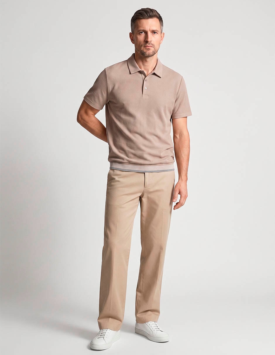 Playera tipo polo para hombre