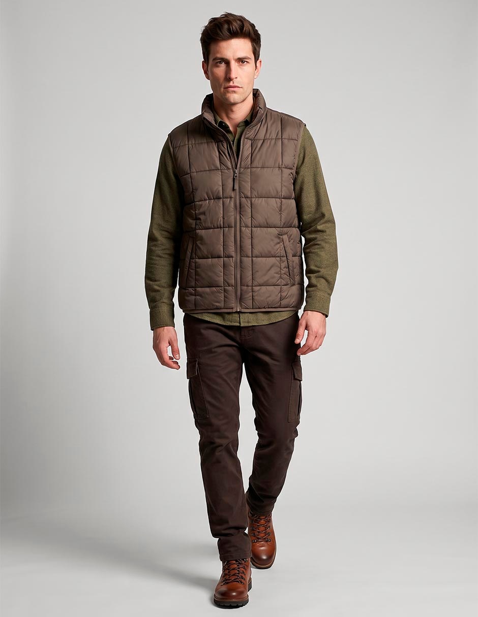 Chamarra acolchada capitonado para hombre Chamarra acolchada capitonado para hombre