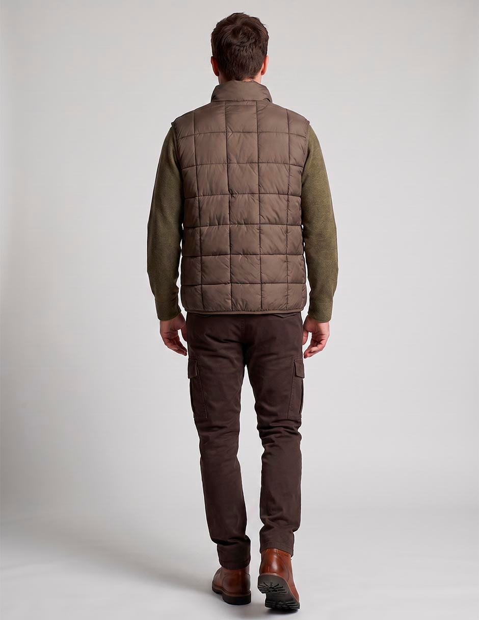 Chamarra acolchada capitonado para hombre 2