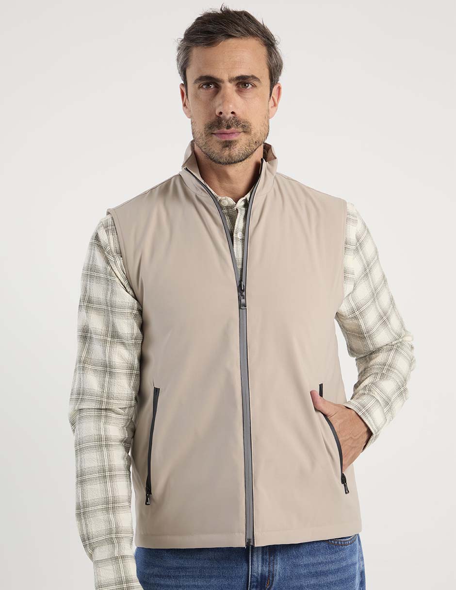 Chaleco con bolsillos para hombre