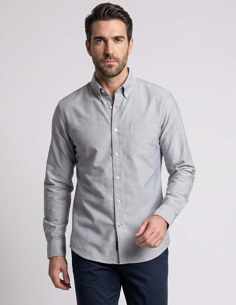 Camisa manga larga para hombre Camisa manga larga para hombre