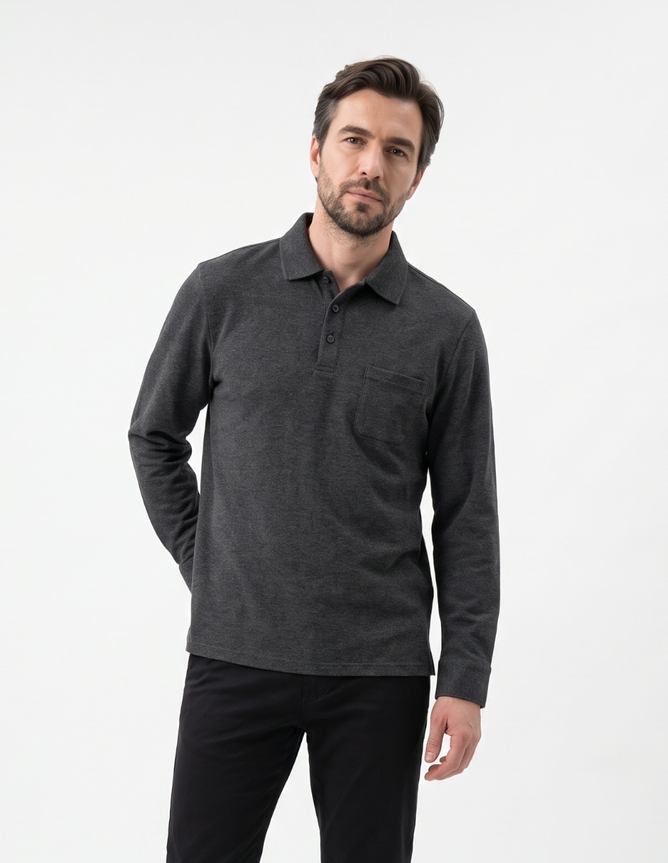 Playera tipo polo para hombre