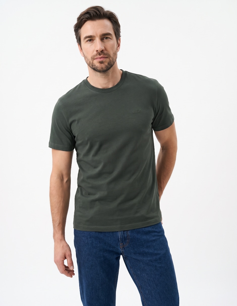 Playera cuello redondo para hombre Playera cuello redondo para hombre