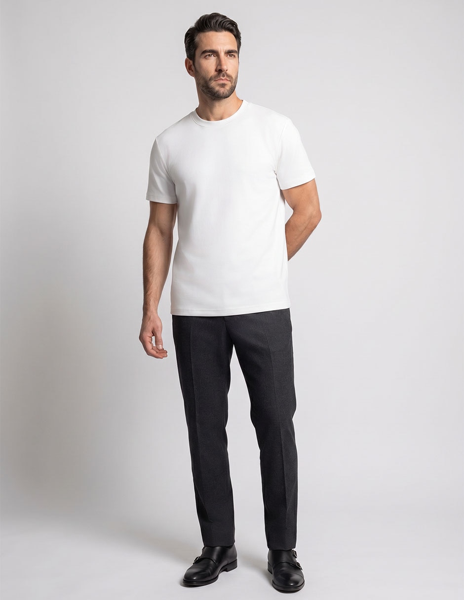 Playera cuello redondo para hombre