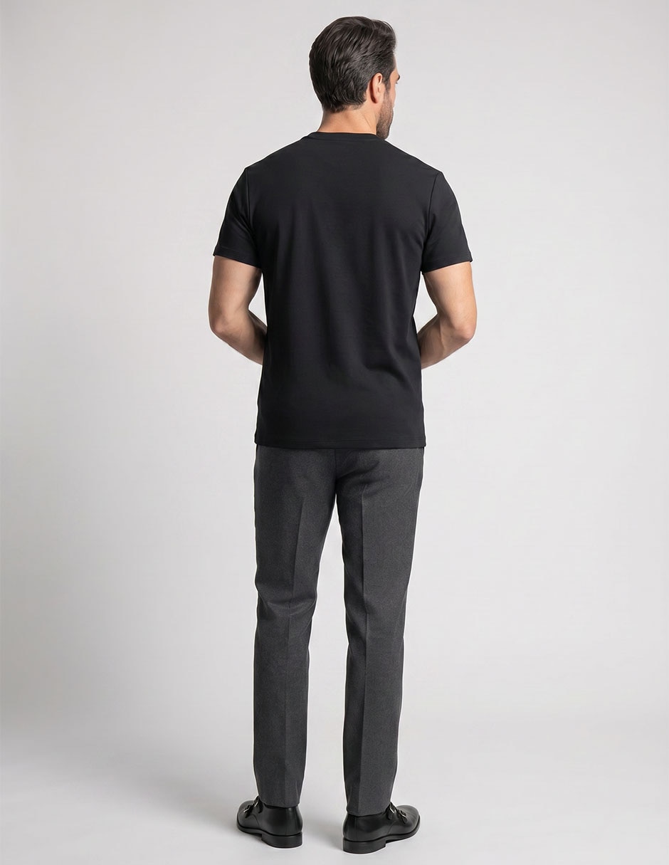 Playera cuello redondo para hombre 2