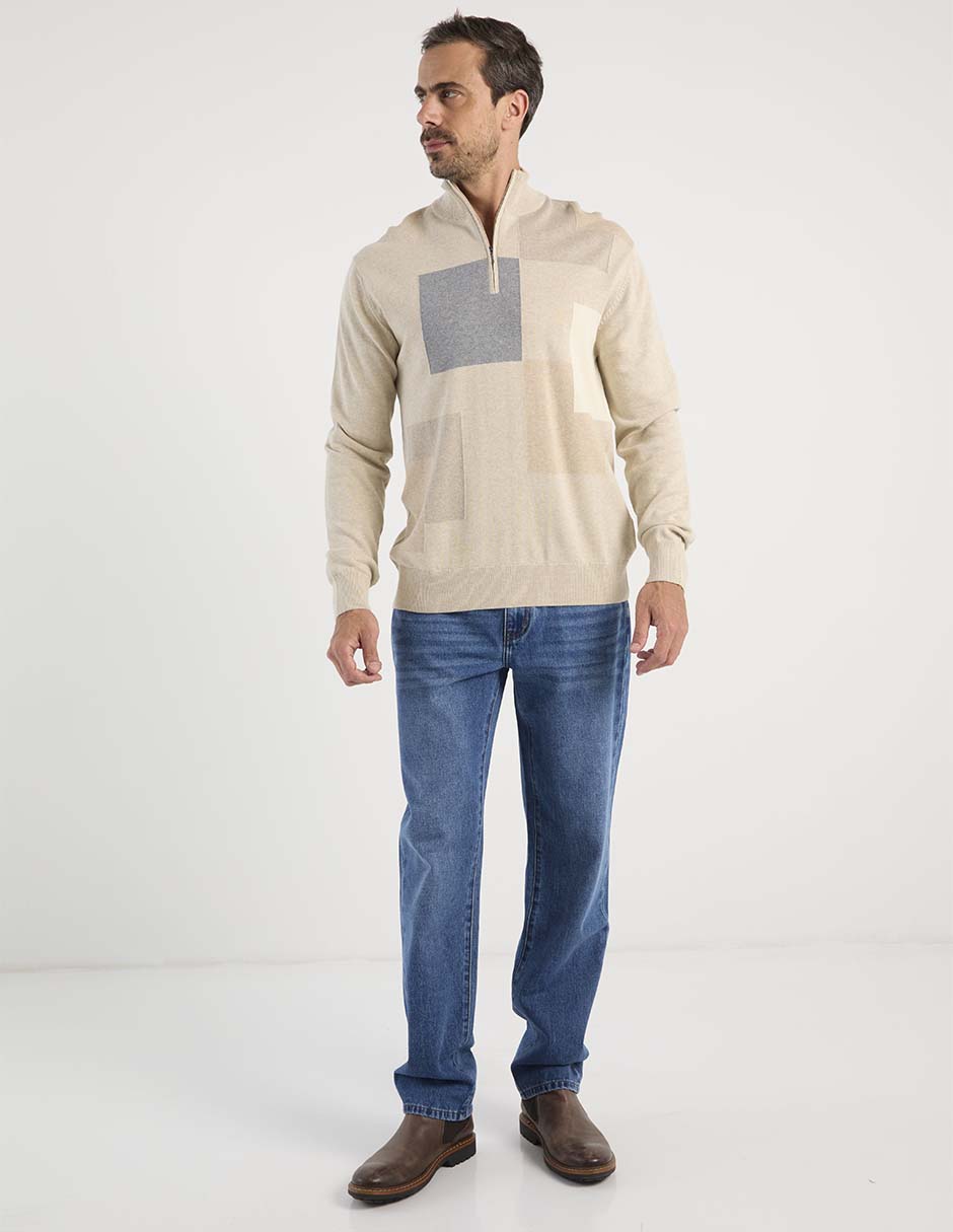 Suéter cuello alto para hombre 5