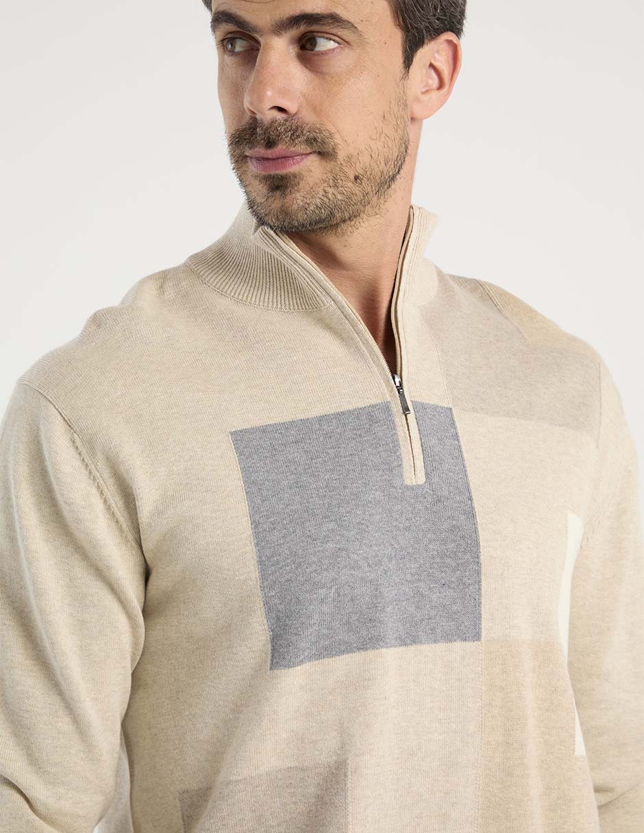 Suéter cuello alto para hombre 3