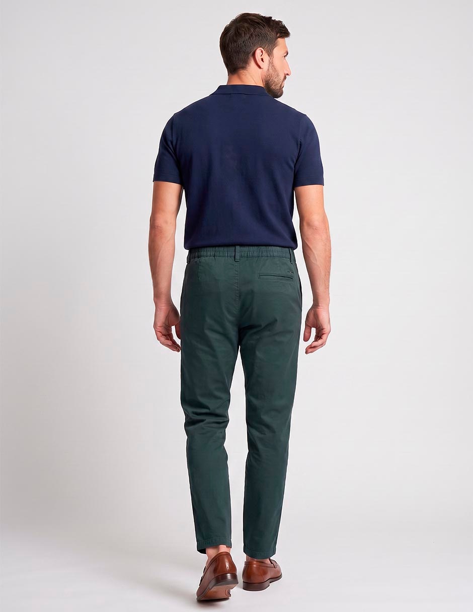 Pantalón slim de algodón para hombre 2