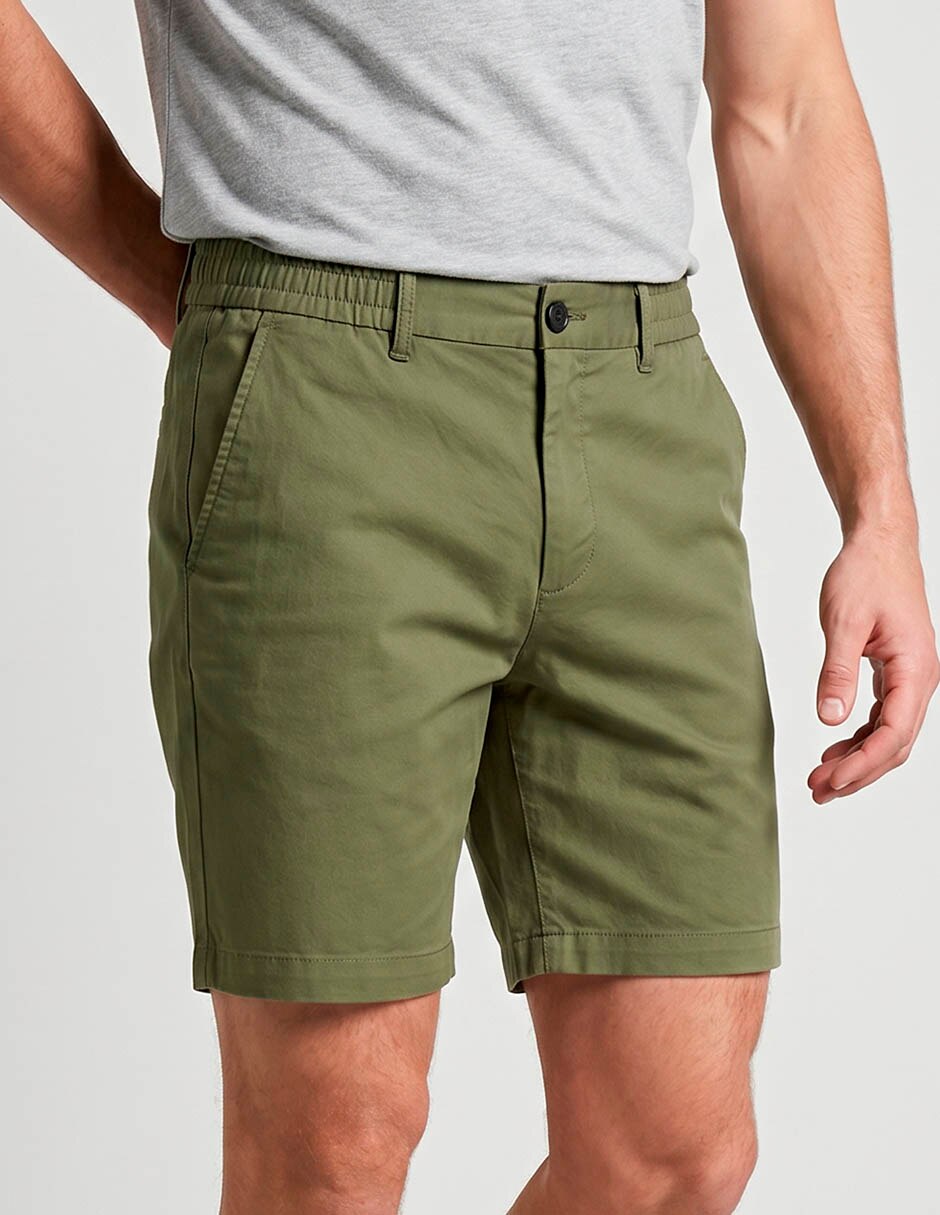 Bermuda de gabardina para hombre 3