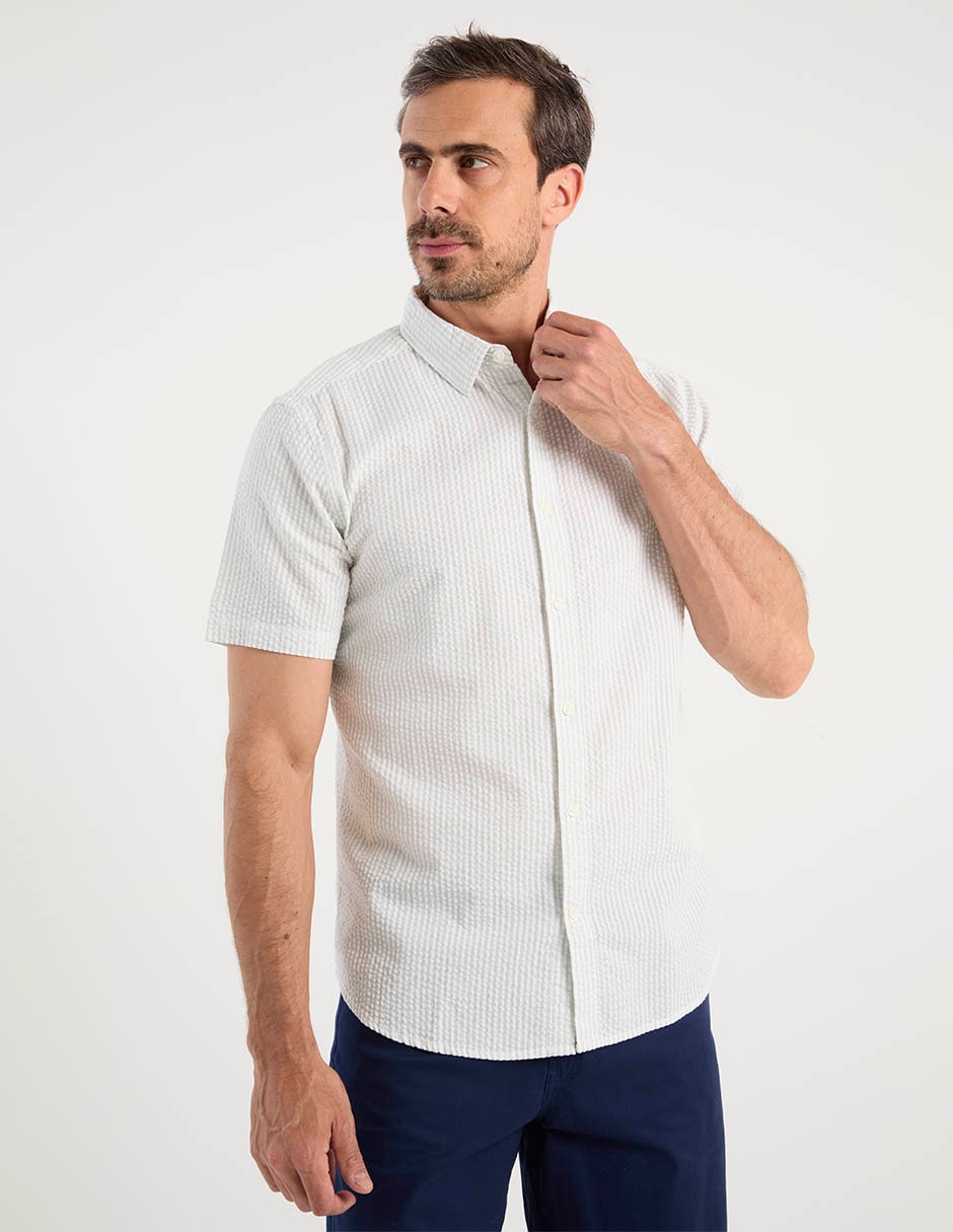 CAMISA JBE JBE2607-166 M/C ALGODÓN