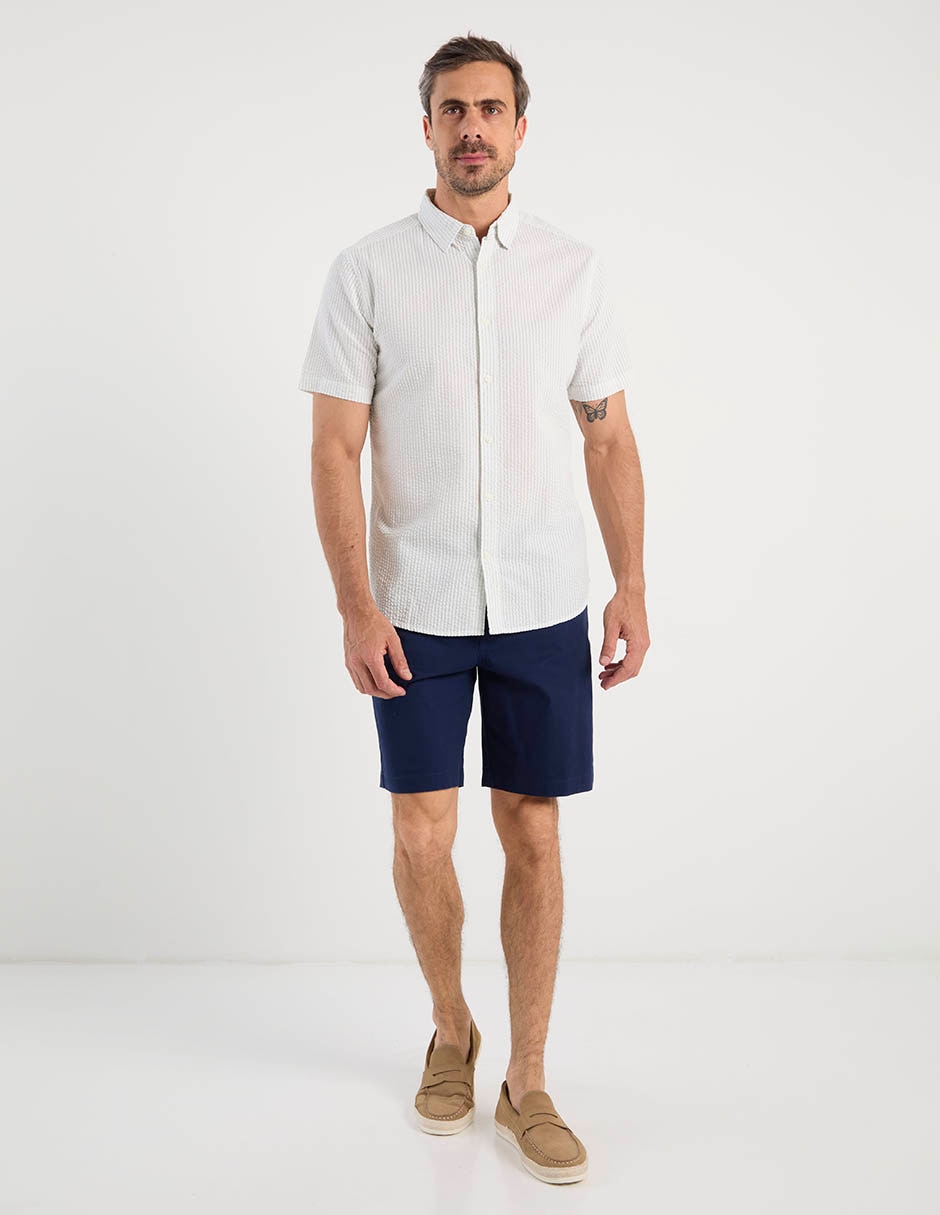 CAMISA JBE JBE2607-166 M/C ALGODÓN