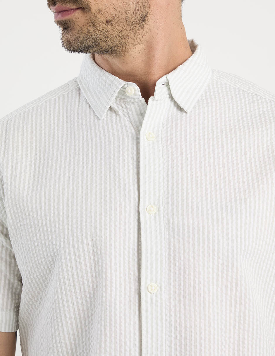 CAMISA JBE JBE2607-166 M/C ALGODÓN