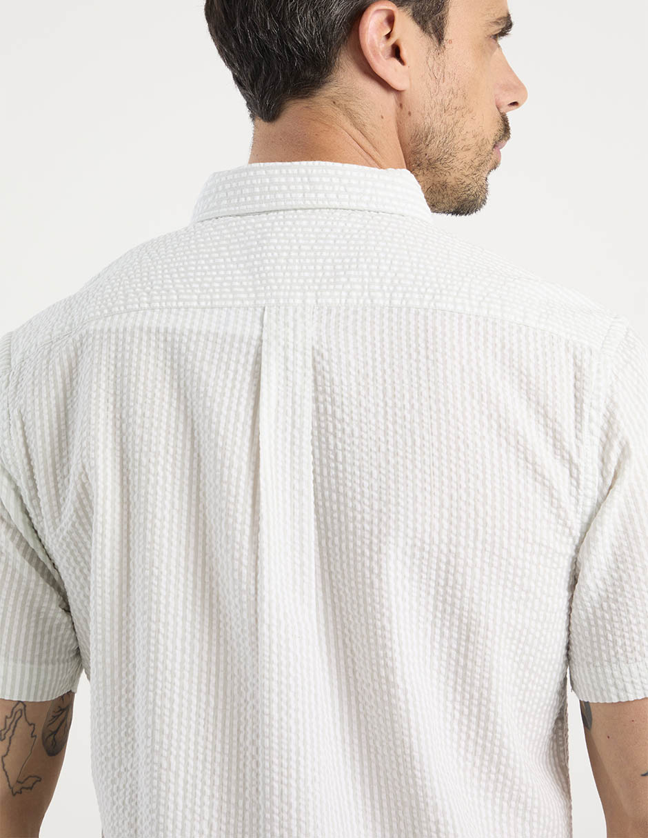 CAMISA JBE JBE2607-166 M/C ALGODÓN