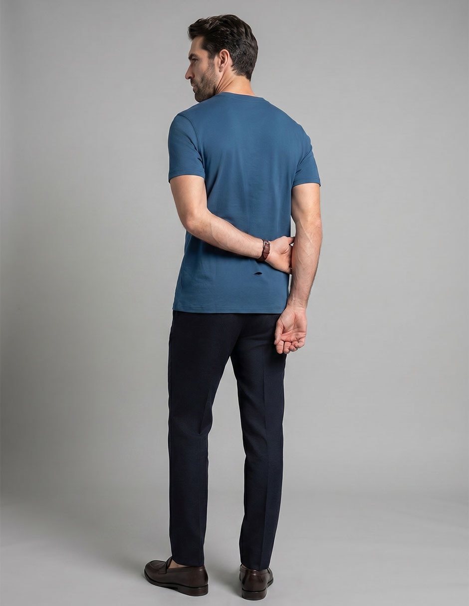 Playera cuello redondo para hombre 2