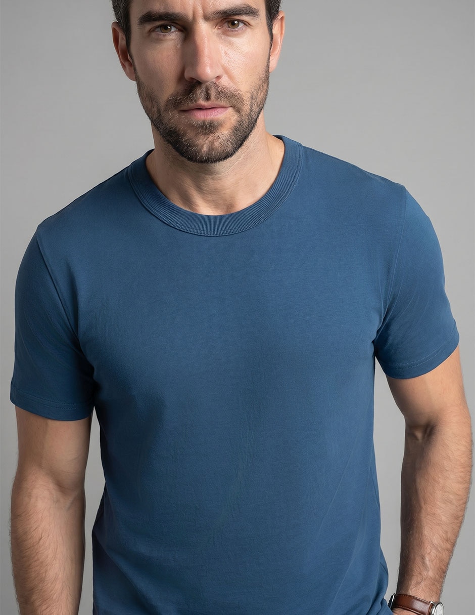 Playera cuello redondo para hombre 3