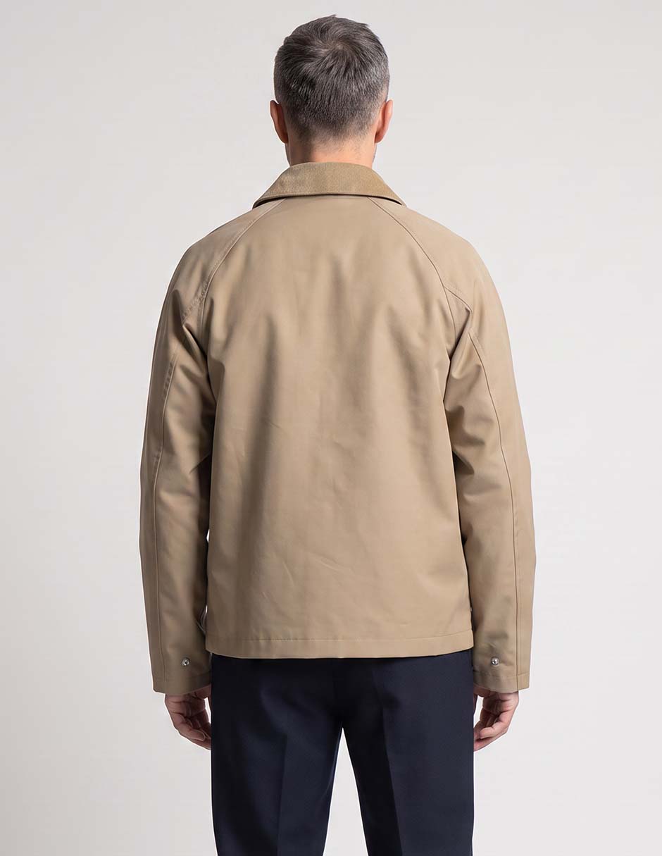 Chamarra casual con bolsillos para hombre 2