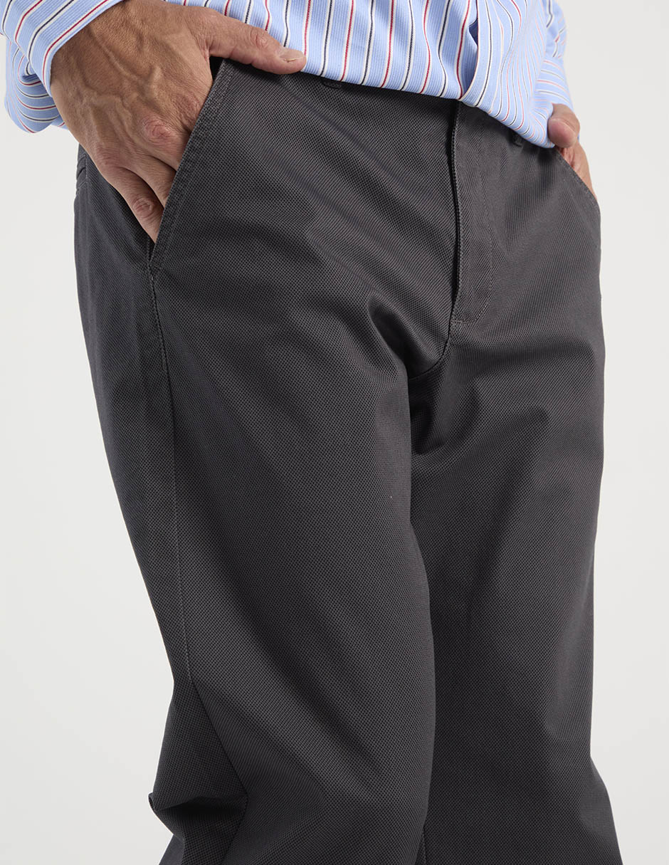 Pantalón business casual chino slim para hombre