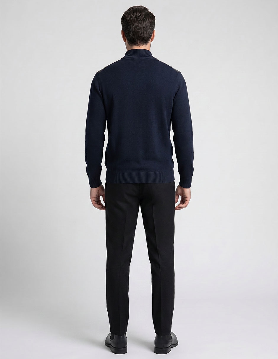 Suéter cuello alto para hombre 3