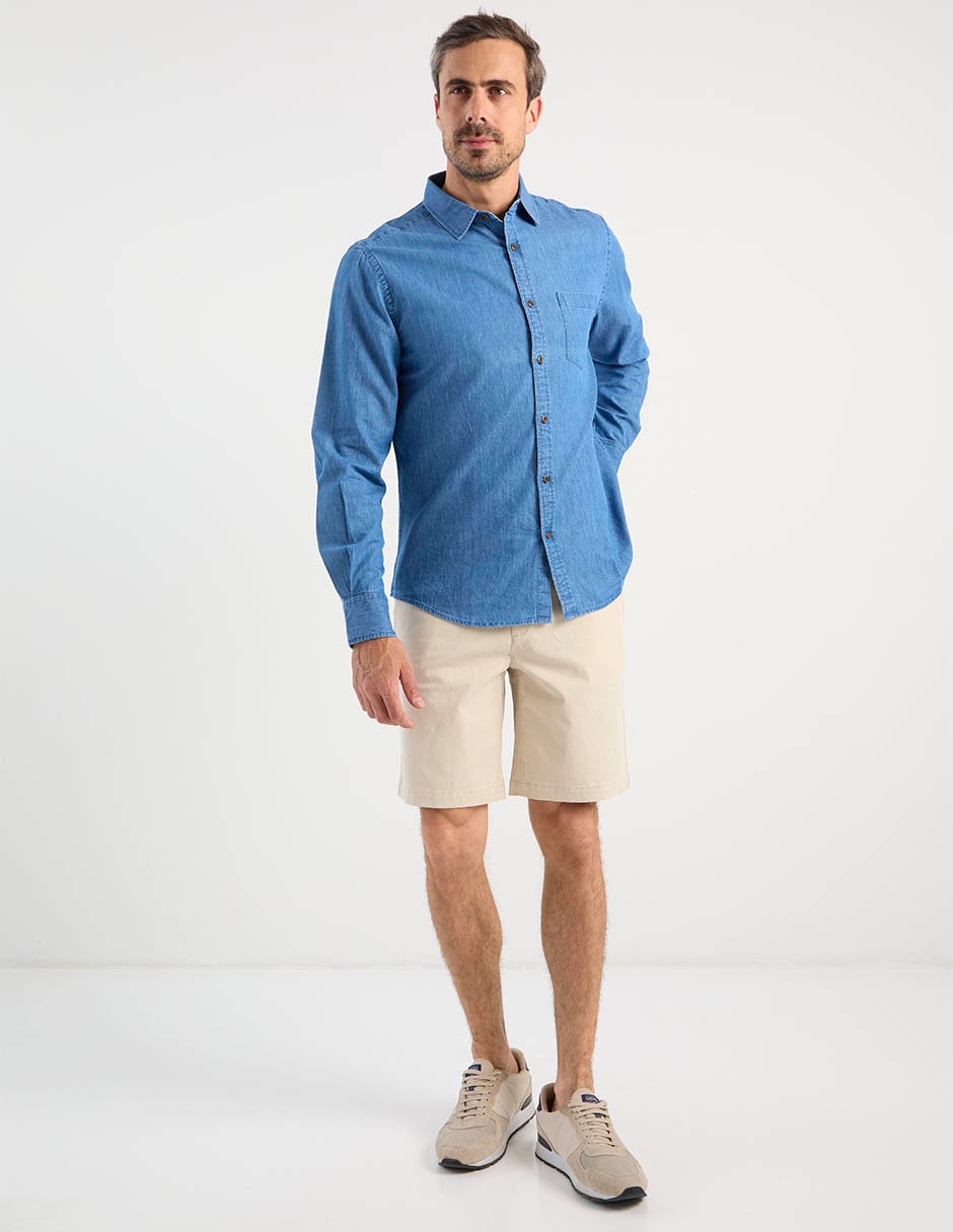 Bermuda de algodón para hombre 3