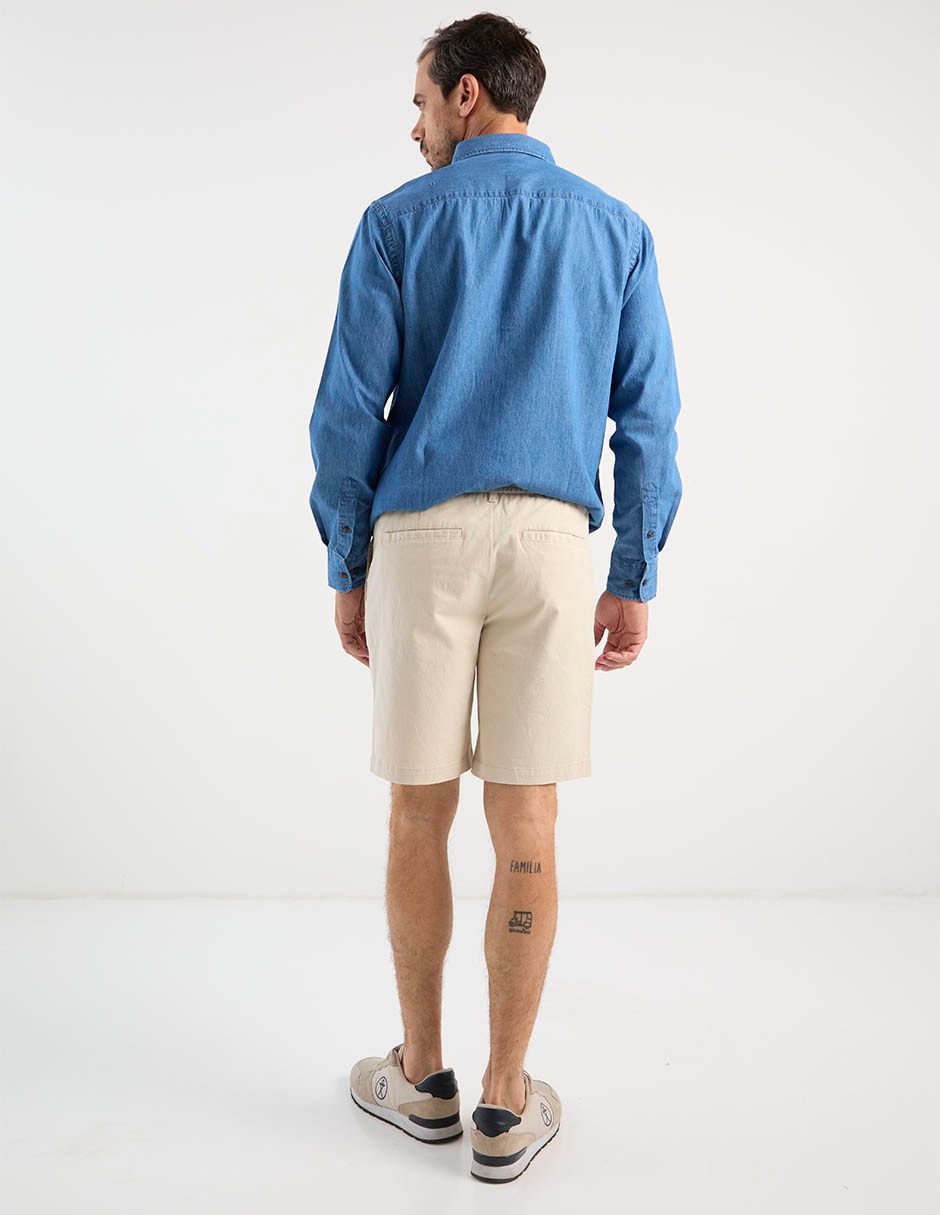 Bermuda de algodón para hombre 6