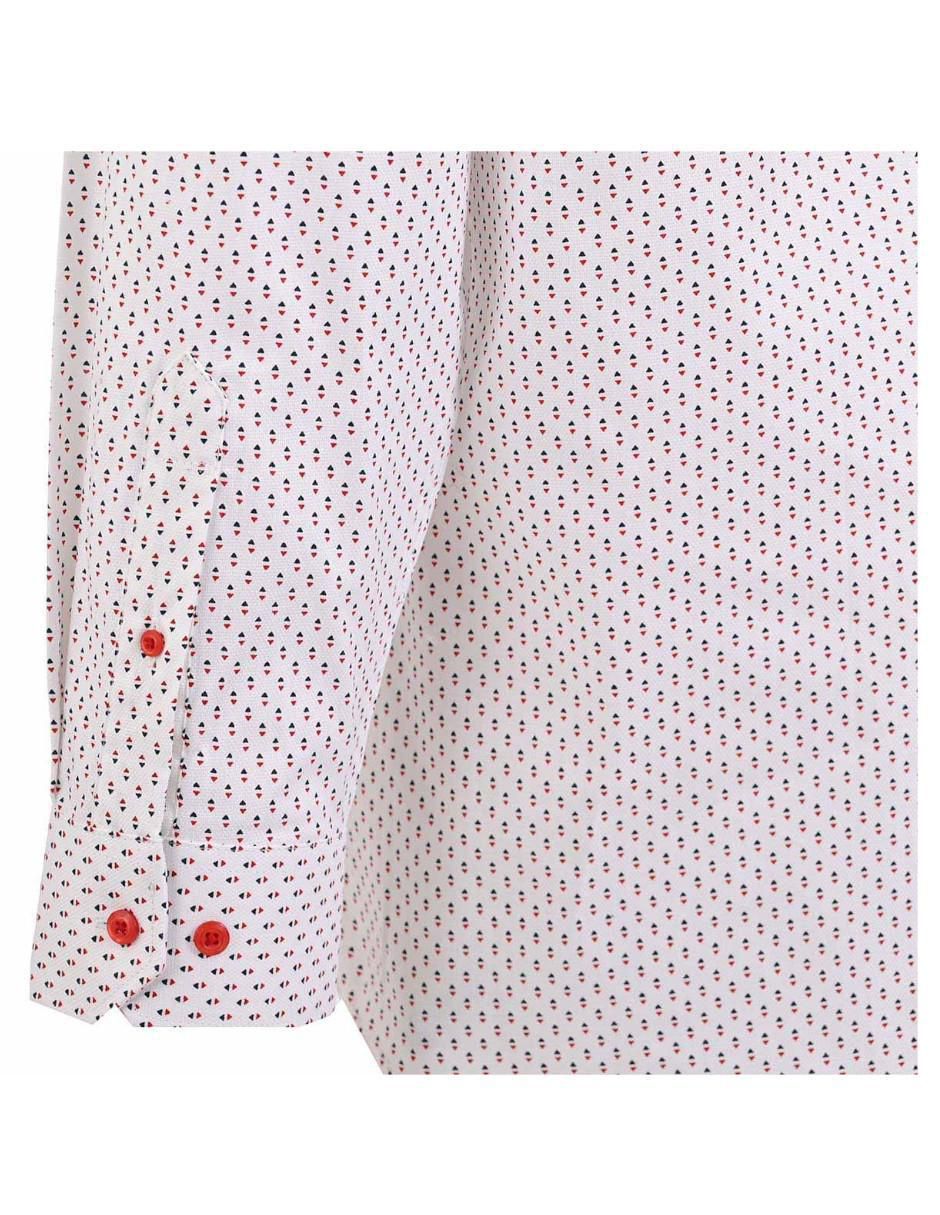Camisa formal de algodón manga larga para hombre 3