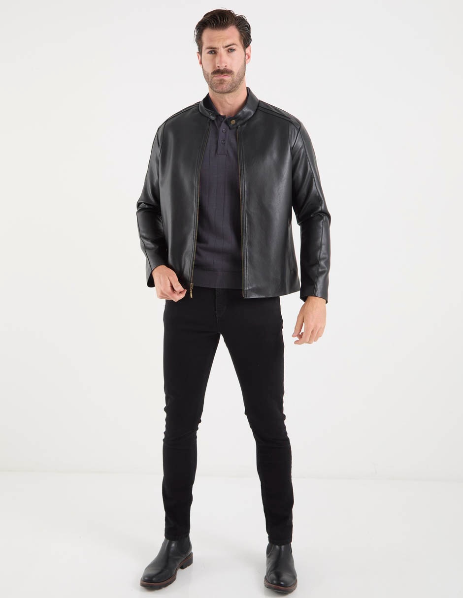 Chamarra casual jbe para hombre